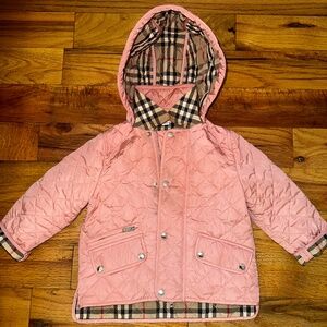 Toddler Burberry Quilted Jacket